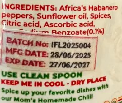 Incuti Foods Processed Chili 100g Murukali.com