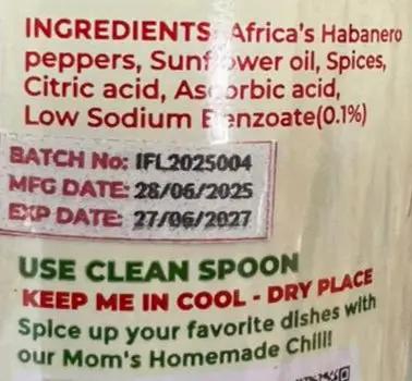 Incuti Foods Processed Chili 150g Murukali.com