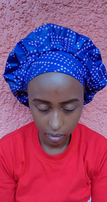 Indigo, Pink Bonnet murukali.com