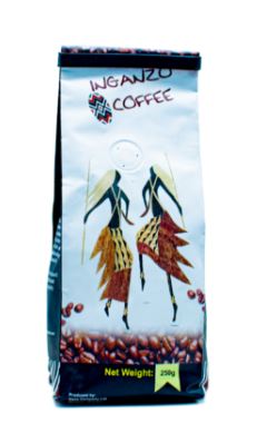 Inganzo Roasted Ground Coffee Medium 250g murukali.com