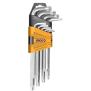 Ingco 18-Piece Hex Key and Torx Key Set model Number HHKSET0181 Murukali.com