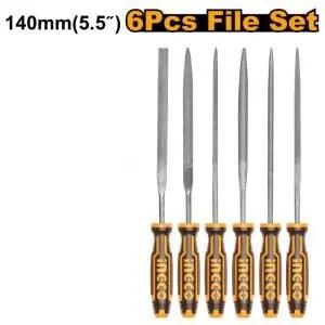 Ingco 6 Pieces File Set Model HKTF63 Murukali.com