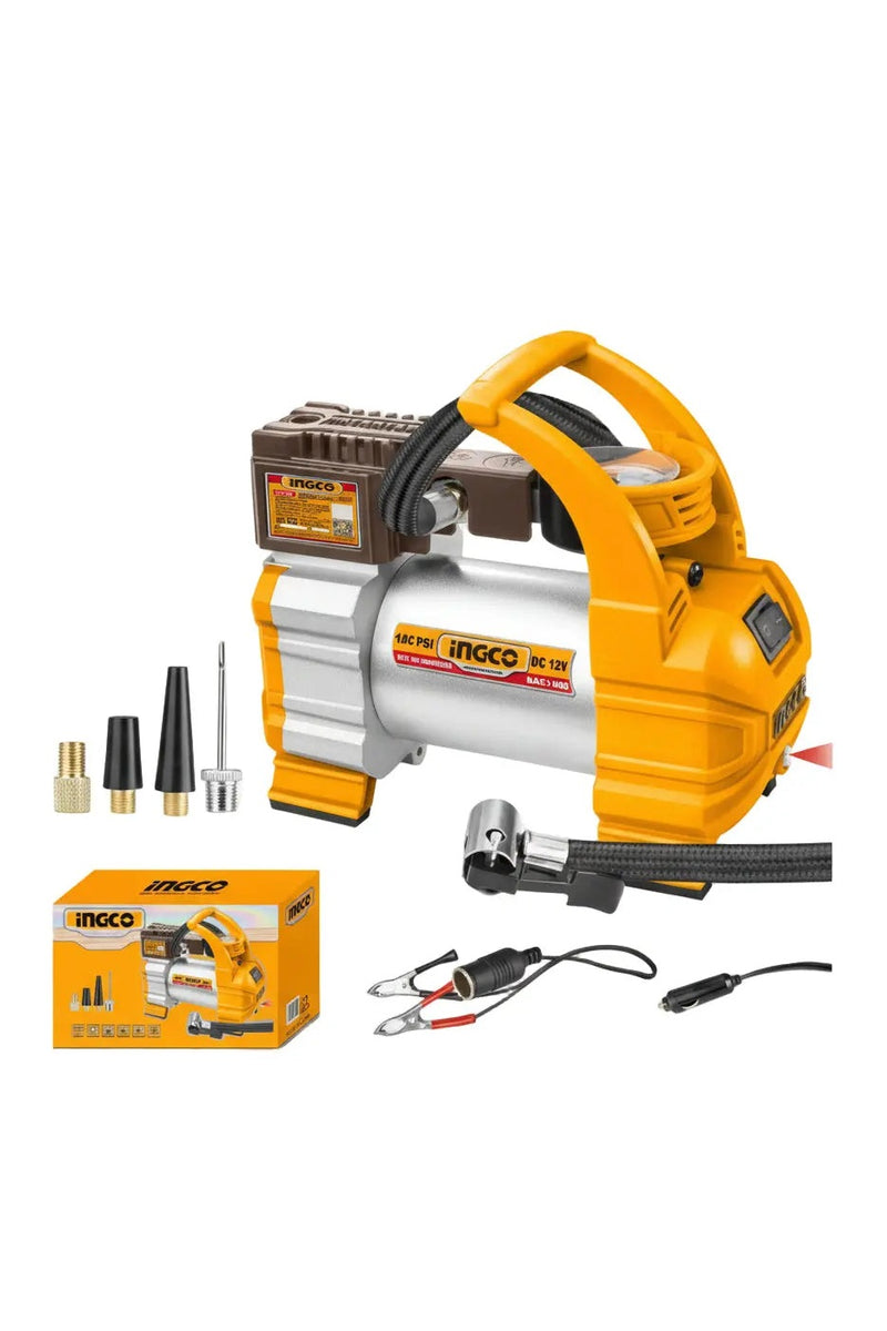 Ingco AAC1408 12V Portable Auto Air Compressor