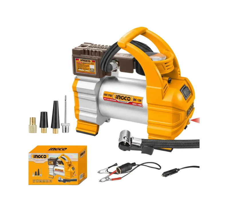 Ingco AAC1408 12V Portable Auto Air Compressor