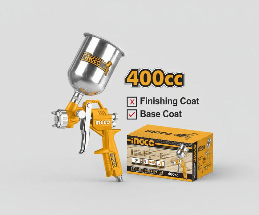 Ingco ASG4041 400cc Air Spray Gun 1.5mm Nozzle