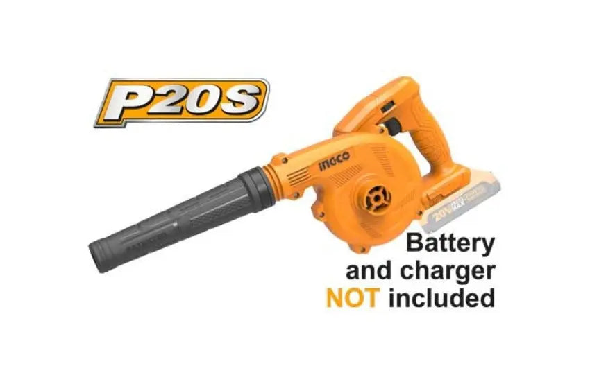 Ingco CABLI20018 20V Cordless Blower – P20S Battery System