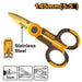 Ingco Electrician's Scissors Model Number HES02855  Measures 145mm 5.5 inches Murukali.com