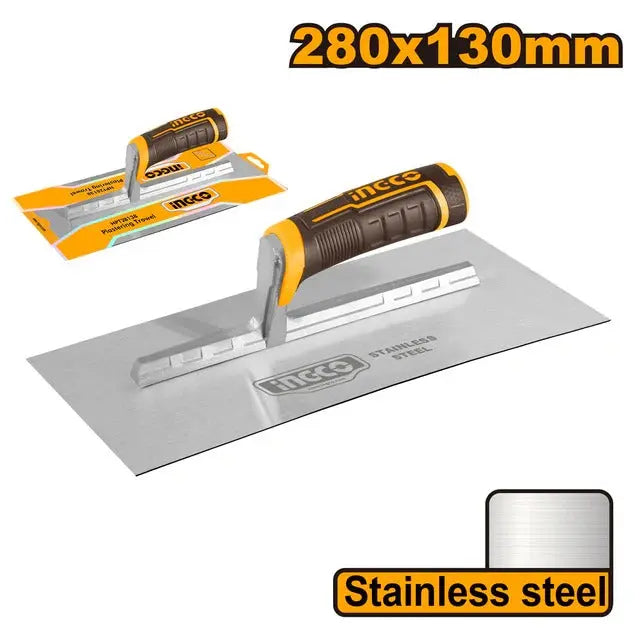 Ingco Plastering Trowel with Teeth – 280x130mm
