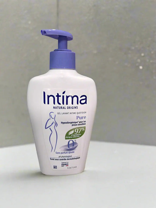 Intima Natural Origins Pure Intimate Wash Gel - Hypoallergenic, 97% Natural, 200ml Murukali.com