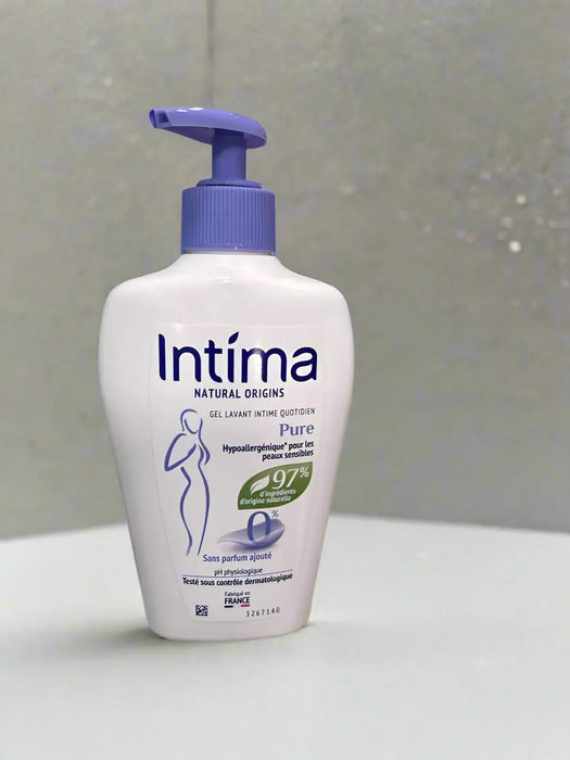 Intima Natural Origins Pure Intimate Wash Gel - Hypoallergenic, 97% Natural, 200ml Murukali.com
