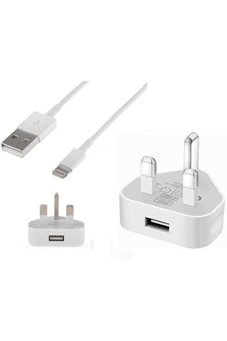 Iphone USB Charger Uk Plug Adapter&Cable murukali.com