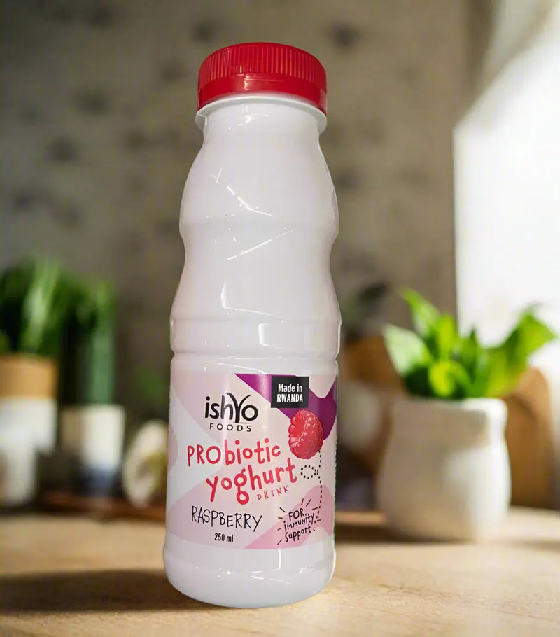 Ishyo Raspberry Probiotic Yoghurt 250 ML Murukali.com