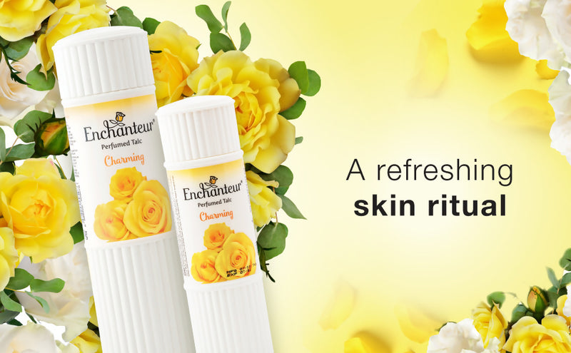 Enchanteur charming perfume talc 125 gm