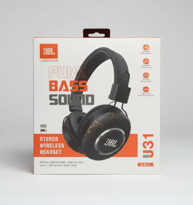 JBL U31 Stereo Wireless Headphones – Clear Sound Wireless Freedom Murukali.com