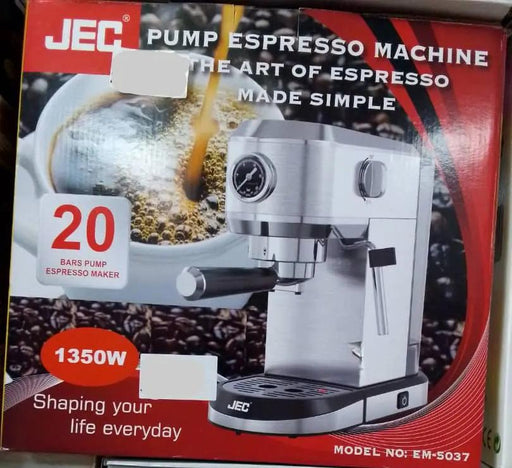 JEC Pump Espresso Machine Model Number EM-5037 Murukali.com