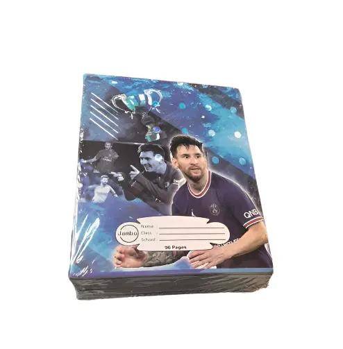 Jambo Exercise Notebook – Lionel Messi Cover 96pages Murukali.com