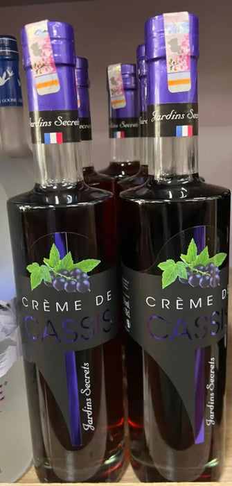 Jardins Secrets Crème de Cassis - Premium Blackcurrant Liqueur - 700ml Murukali.com
