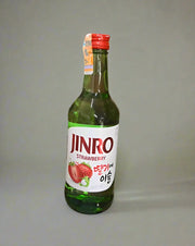 Jinro Strawberry Flavoured Liquor 13% Vol 360ml Murukali.com