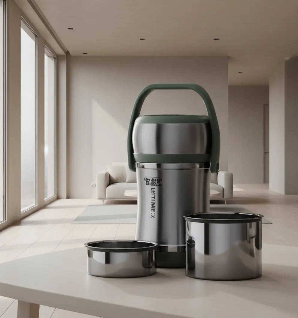 Jintibao Vacuum Insulated Lunch Box 2.0L Murukali.com