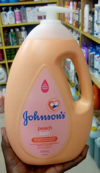 Johnson's Baby Bath with Peach Extract, 1000 mL Murukali.com