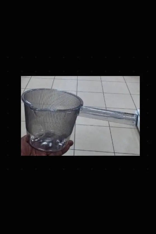 Juicer Strainer or Filter Clear Plastic Cup Murukali.com