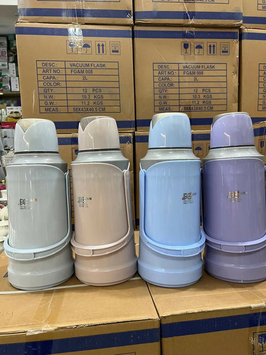 Pastel 3L Vacuum Flask Set – Hot & Cold Beverage Flasks 1PC