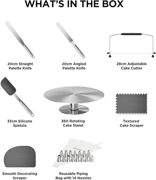 KENWOOD CAKE DECORATING SET Murukali.com