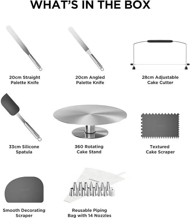 KENWOOD CAKE DECORATING SET Murukali.com