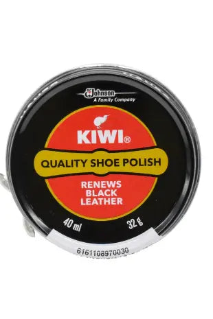 KIWI SHOE POLISH 40ML BLACK murukali.com