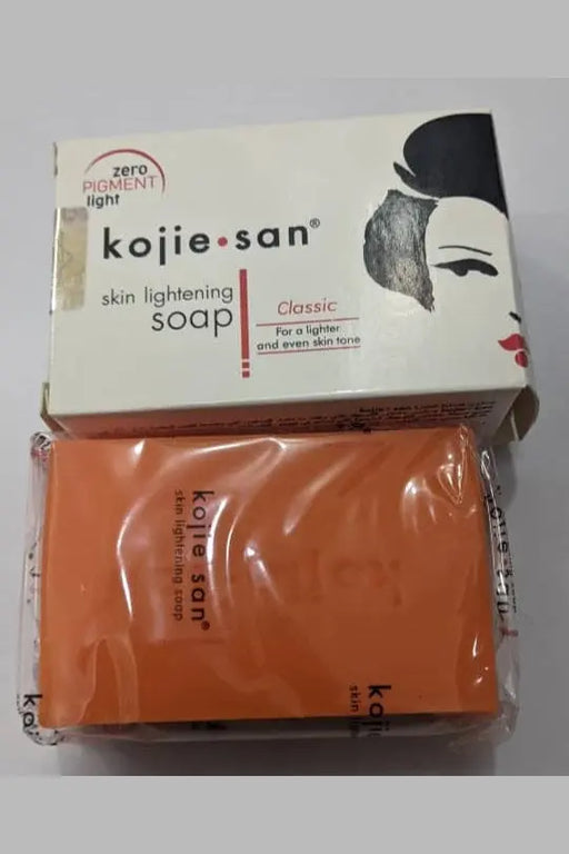 Kojie San Skin Brightening Soap - Original Kojic Acid Soap That Reduces Dark Spots Hyperpigmentation Amp Scars Exfoliating Net Included 135g X 6 Bars