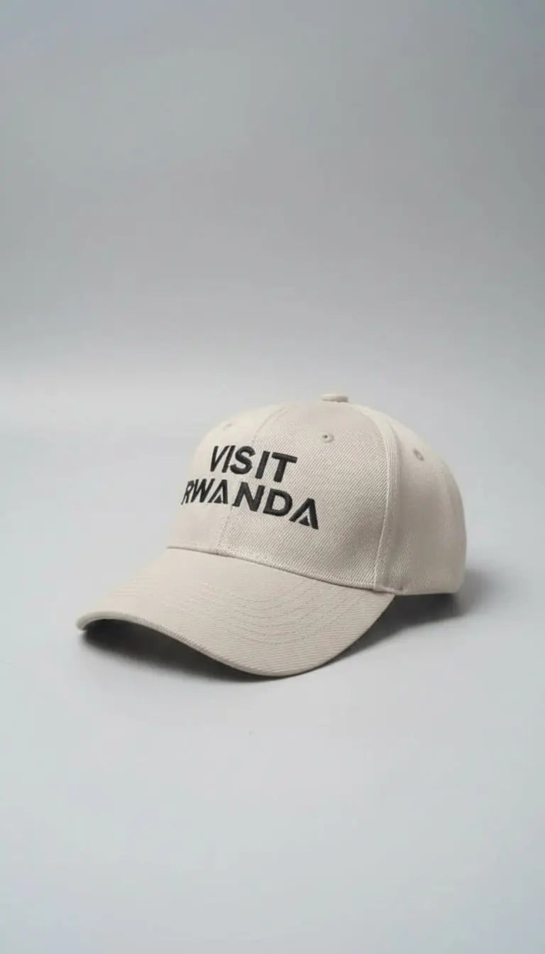 Kaki Cap With 'Visit Rwanda' - Murukali.com