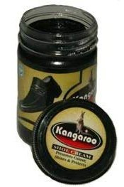 Kangaroo black shoes cream murukali.com