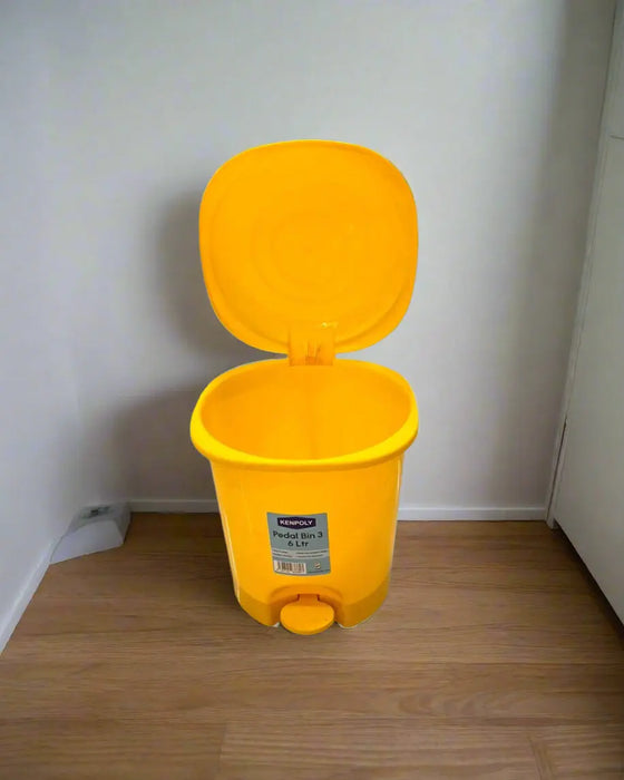 Kenpoly Pedal Bin  6L Murukali.com