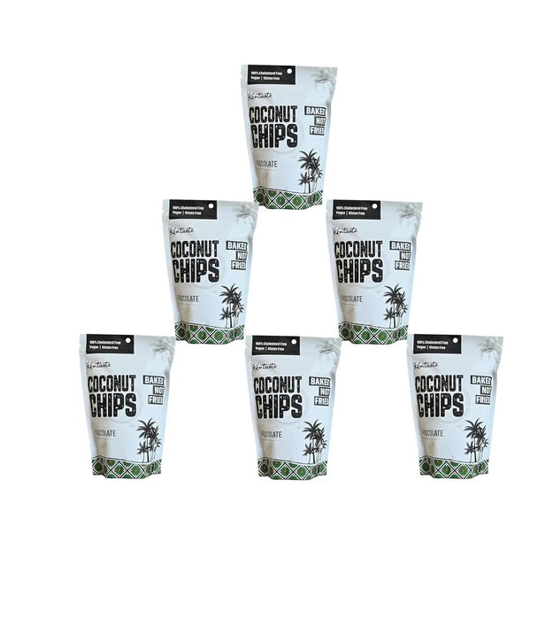 Kentaste Chocolate Coconut Chips 20g