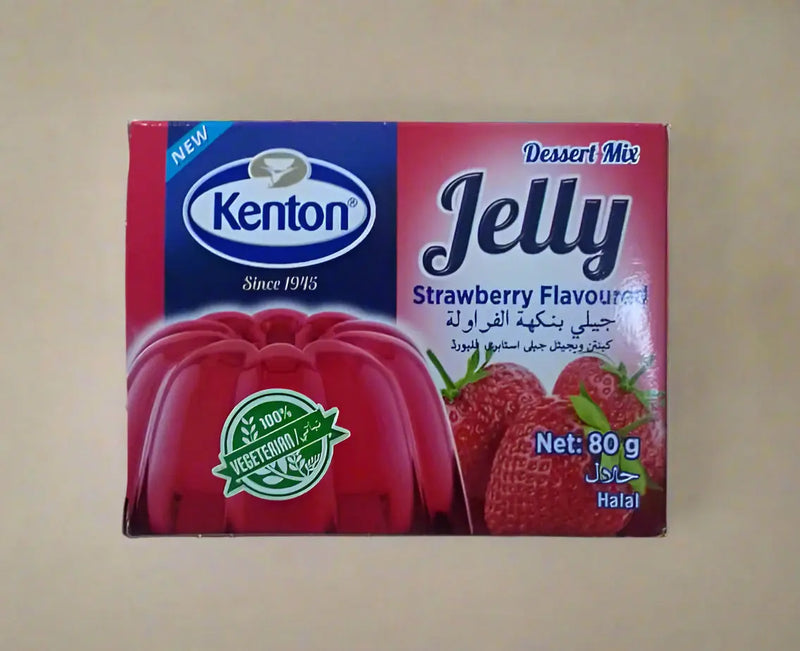 Kenton Jelly Strawberry Flavoured Dessert Mix 80g Murukali.com