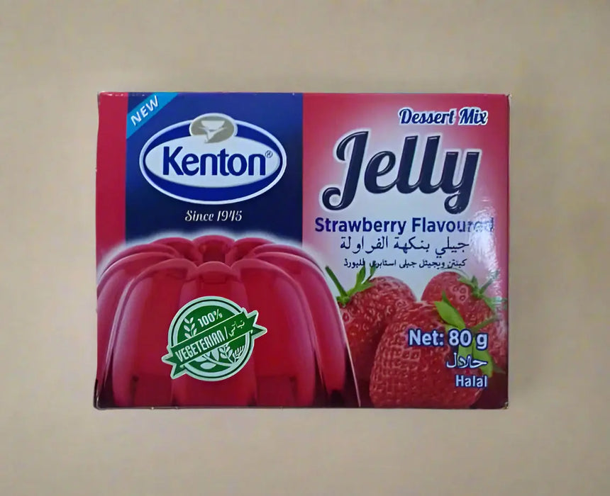 Kenton Jelly Strawberry Flavoured Dessert Mix 80g Murukali.com