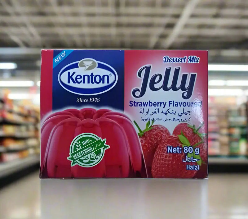 Kenton Jelly Strawberry Flavoured Dessert Mix 80g Murukali.com