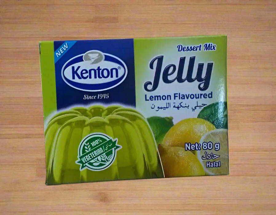 Kenton Lemon Flavoured Jelly 80g Murukali.com