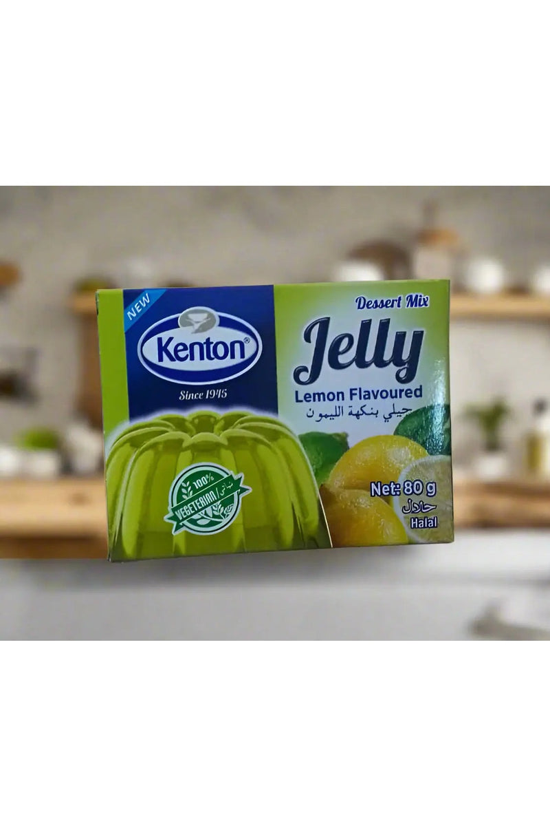 Kenton Lemon Flavoured Jelly 80g Murukali.com