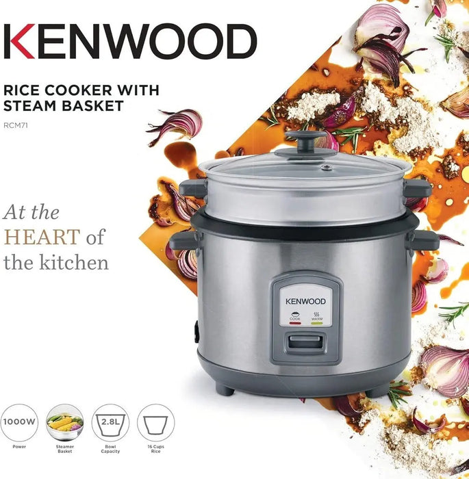 Kenwood Rice Cooker  2-in-1, 2.8L Murukali.com