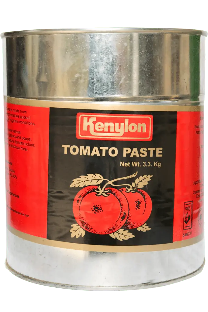Kenylon Tomato Paste 3.3kg VECTA GLOBAL DISTRIBUTORS LTD
