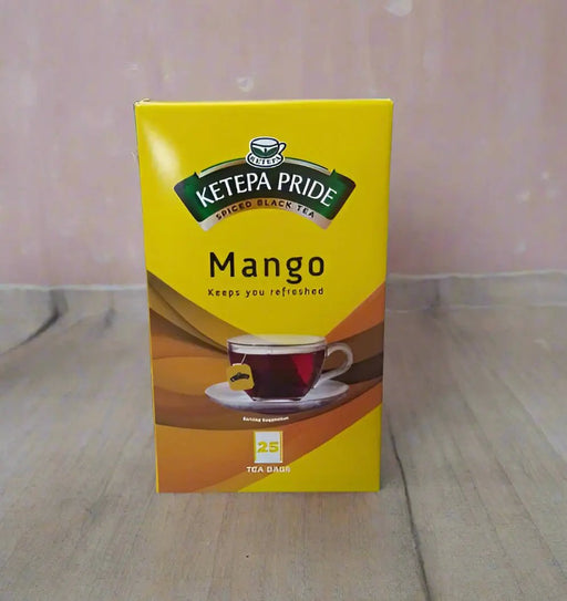 Ketepa Pride Mango Flavoured Black Tea 50g Murukali.com
