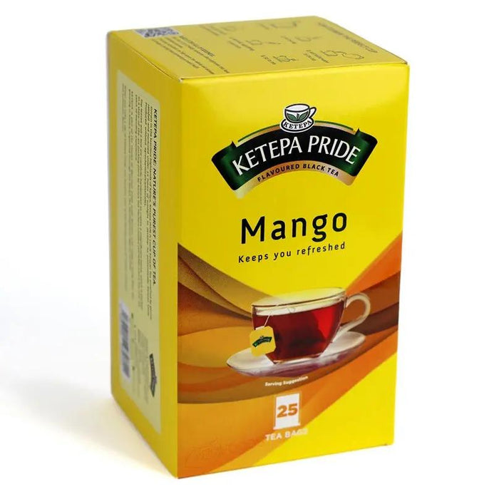 Ketepa Pride Mango Flavoured Black Tea 50g Murukali.com