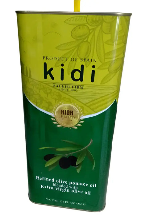 Kidi Refined Olive Pomace Oil Blended With Extra Virgin Olive Oil murukali.com