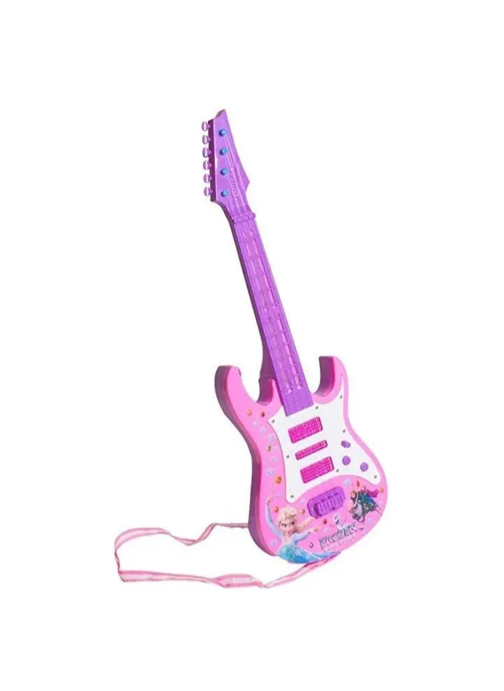 Kinder E-Gitarre Musikspielzeug mit Lichtern & Sounds 3–4 Jahre