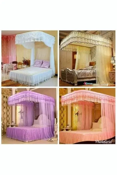 King Size Bed Rectangle Mosquito Net murukali.com