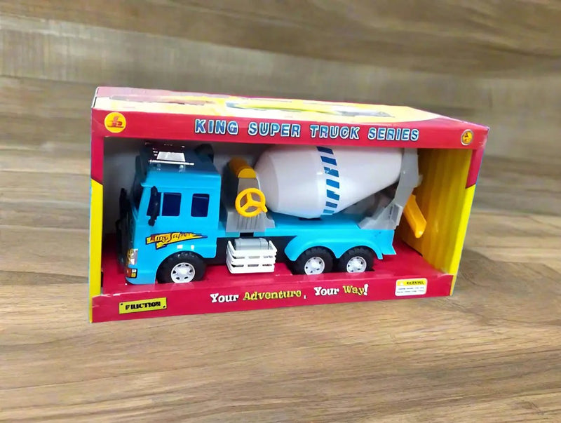 King Super Truck Series Concrete Mixer Toy Truck Murukali.com