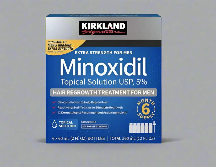 Kirkland Signature Minoxidil Topical Solution USP 5%. Murukali.com