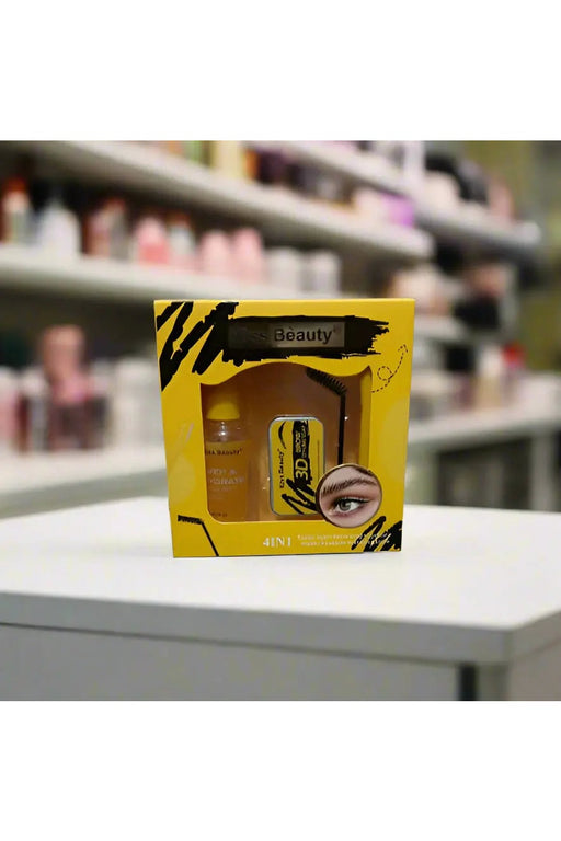 Kiss Beauty 4-in-1 Facial Brow Kit with 3D Brow Styling Murukali.com