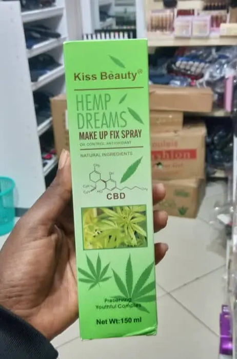 Kiss Beauty Hemp Dreams Make Up Fix Spray 150ml Murukali.com